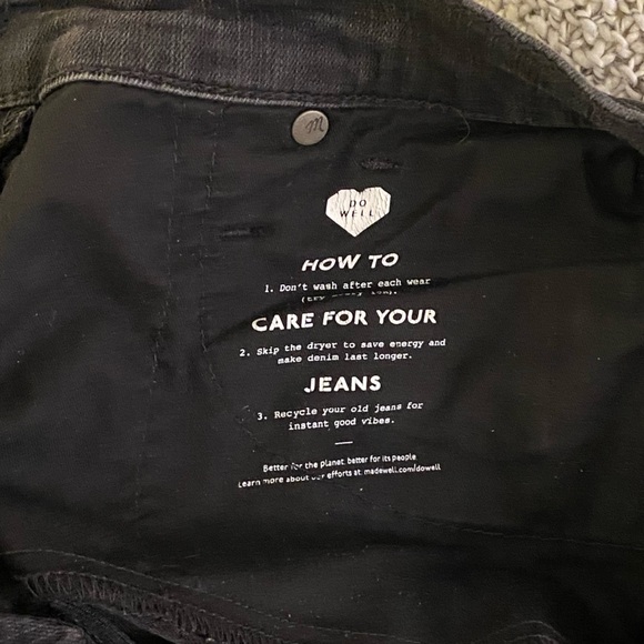 Madewell 10" High Rise Skinny Jeans - Picture 10 of 16